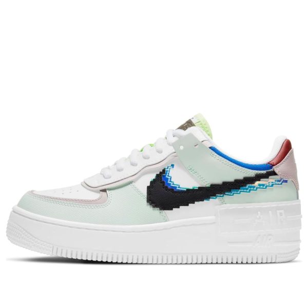 Nike Air Force 1 Shadow SE Pixel Swoosh - Barely Green