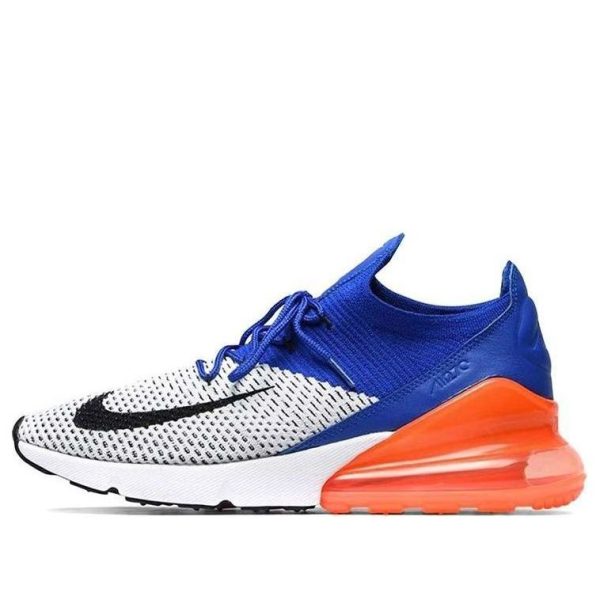 Nike Air Max 270 Flyknit Blue Crimson