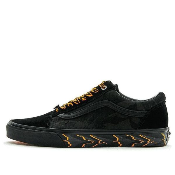 HuaTunan x Vans Old Skool Low-top Sneakers Black Unisex