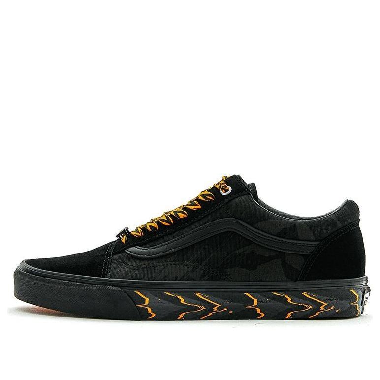 HuaTunan x Vans Old Skool Low-top Sneakers Black Unisex