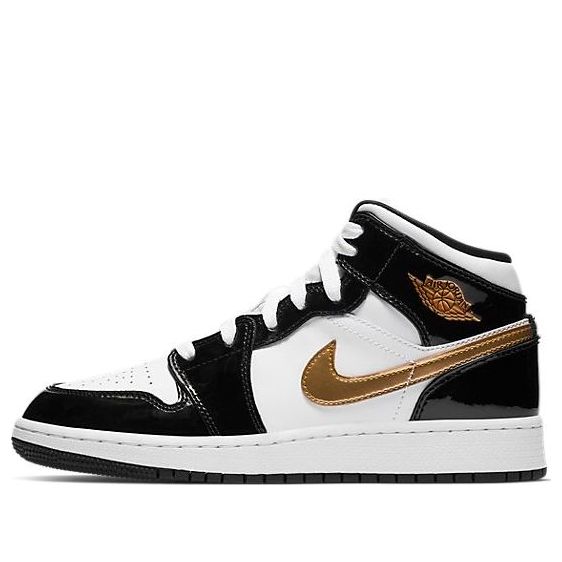 Air Jordan 1 Mid SE Black Gold