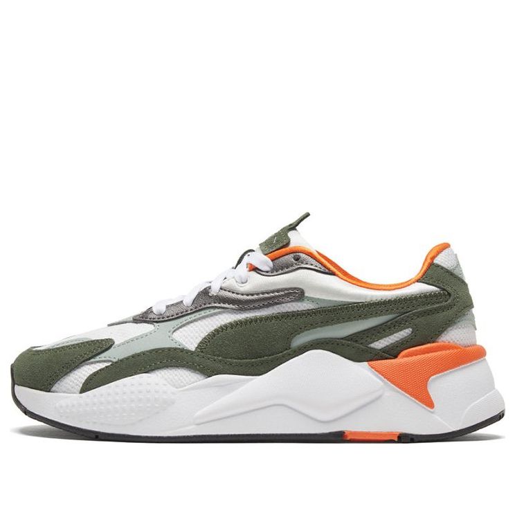 PUMA Rs-X3 Mixed MetallicwnS White Green Orange