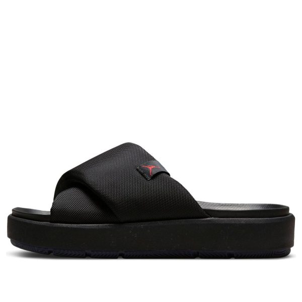 Air Jordan Sophia Slide Black Fire Red