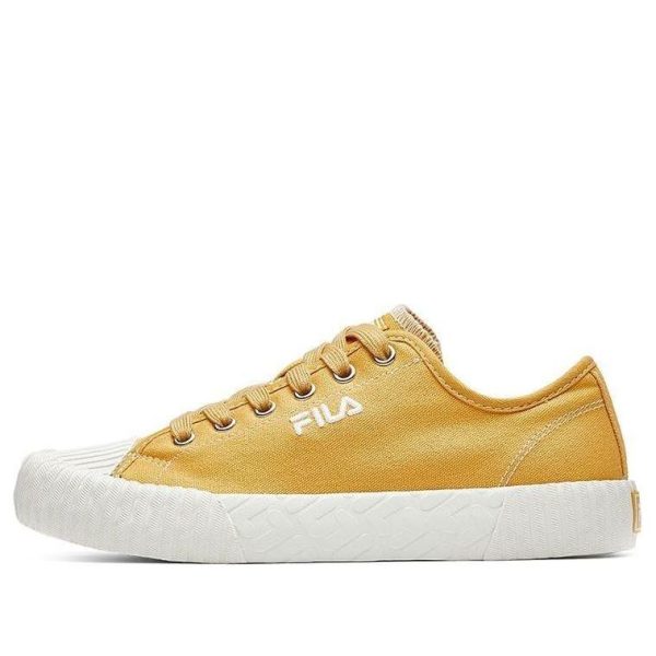 FILA Fmc Series Carve Low Canvas Shoes GS Yellow