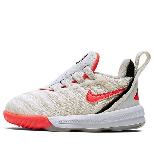Nike LeBron 16 Whte Hot Lava 16 White Orange