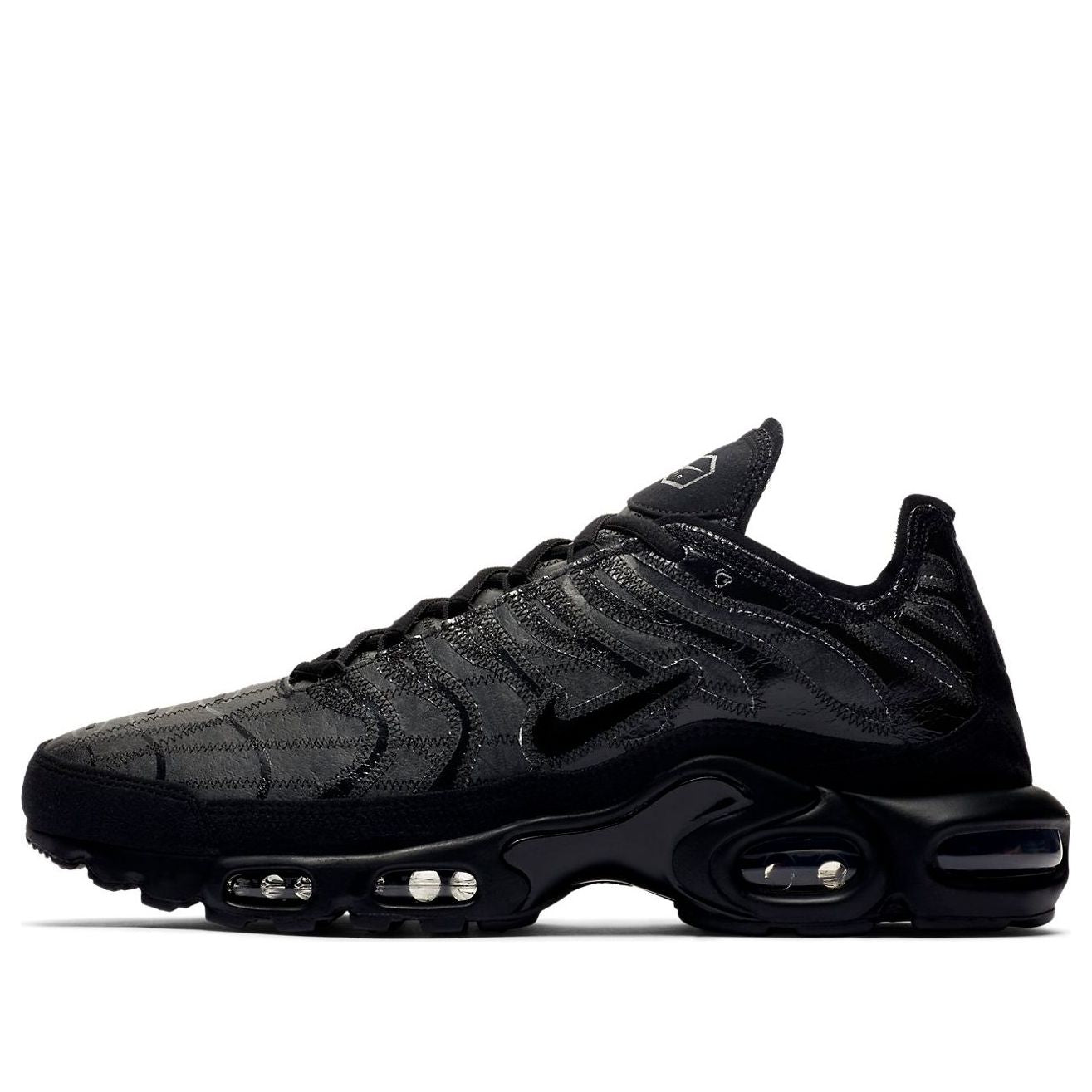Nike Air Max Plus Deconstructed Triple Black