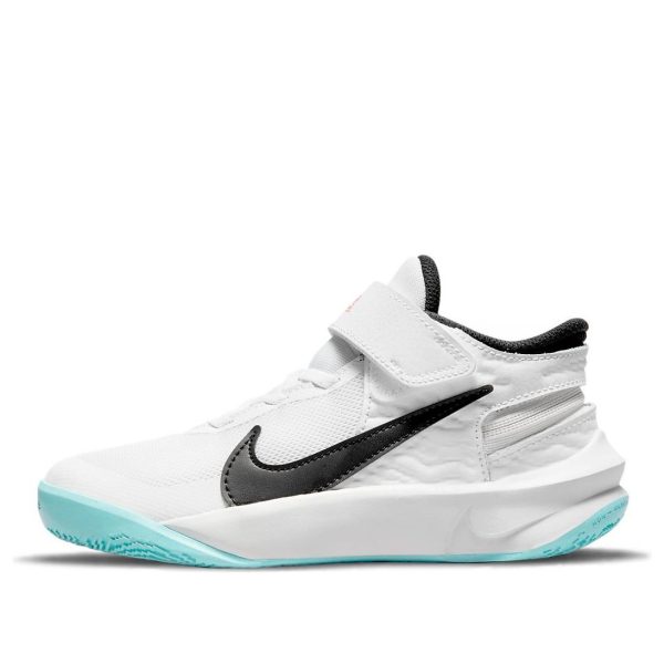 Nike Team Hustle D10 FlyEase White Black