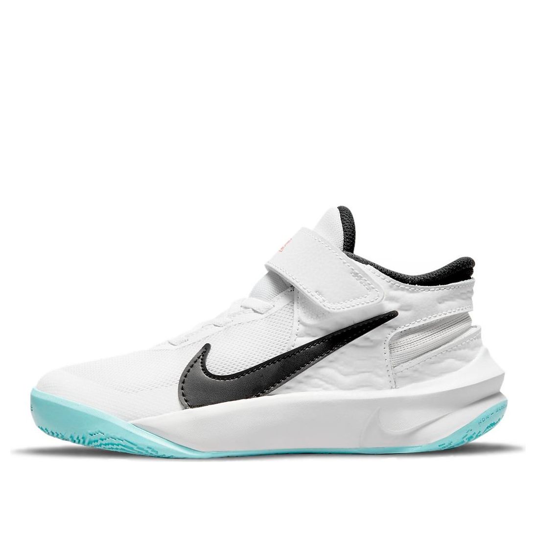 Nike Team Hustle D10 FlyEase White Black