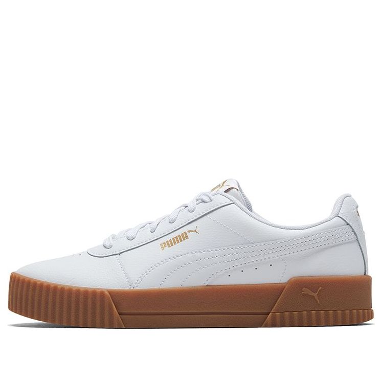 PUMA Carina Leather White Gum