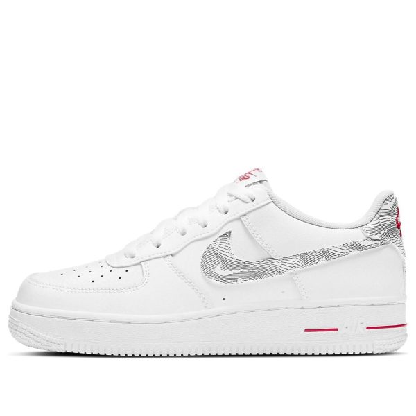 Nike Air Force 1 Low White University Red