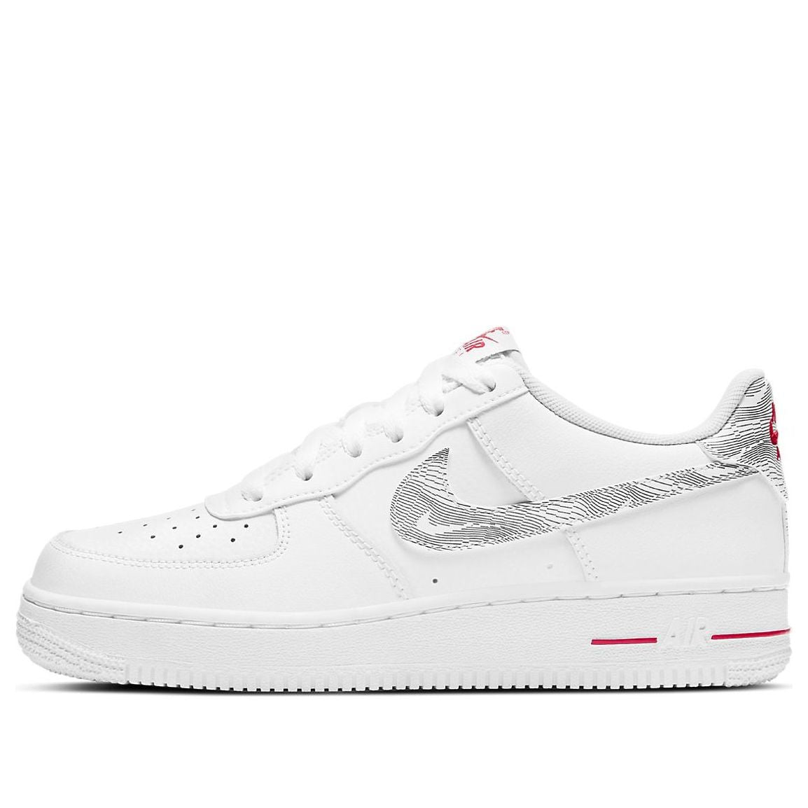 Nike Air Force 1 Low White University Red