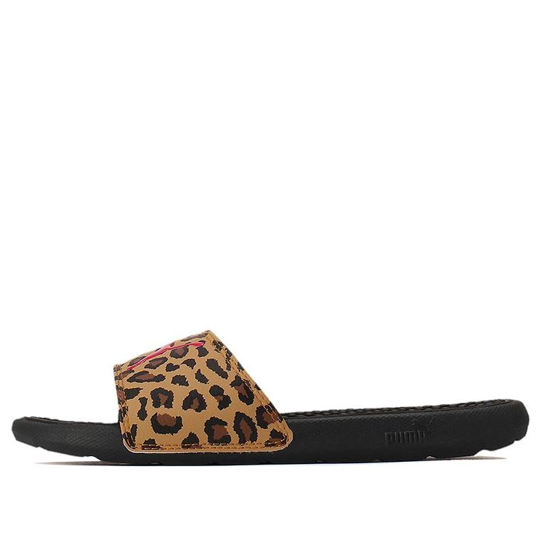 PUMA Cool Cat Sports Leopard Slipper Black