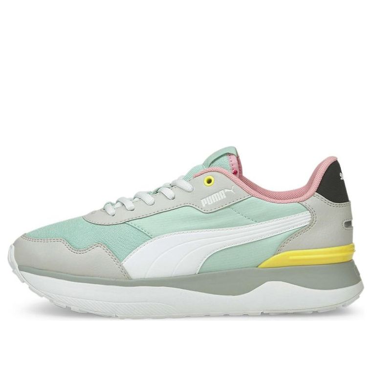 PUMA R78 Voyage Gray Green Pink