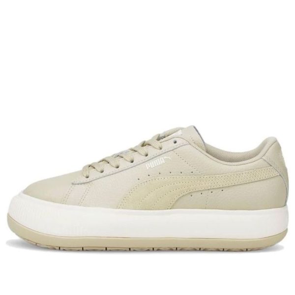 PUMA Suede Mayu Tonal Low Tops Casual Skateboarding Shoes Khaki
