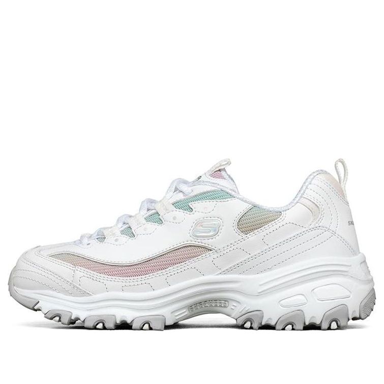 Skechers DLites 1.0 Low-Top Running Shoes White/Multi