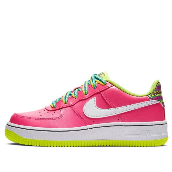 Nike Air Force 1 Pink Blast Volt
