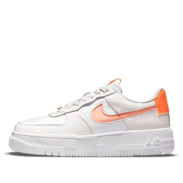 Nike Air Force 1 Pixel White Crimson Tint