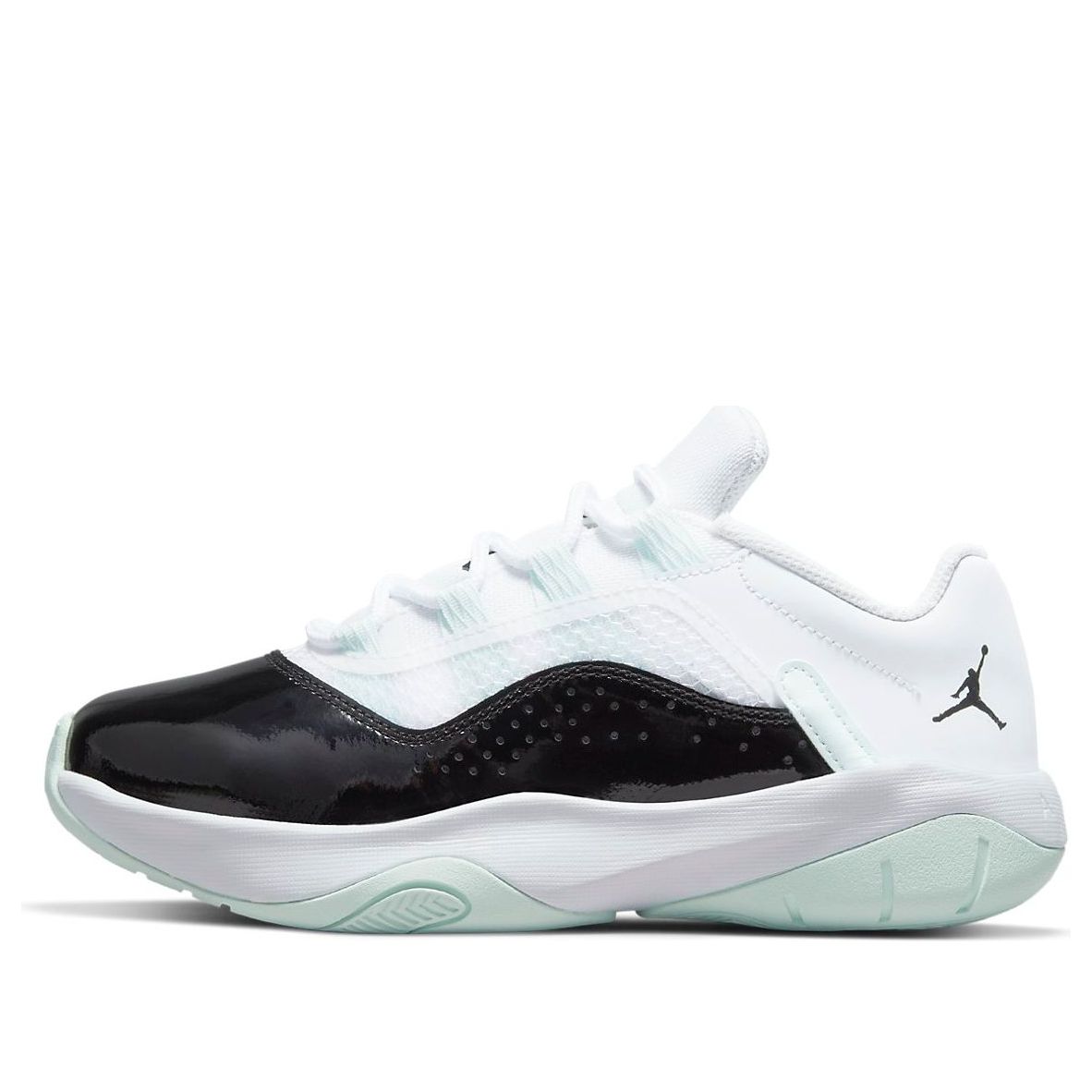 Air Jordan 11 CMFT Low White Black Green