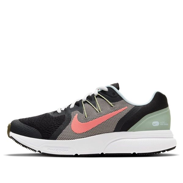 Nike Zoom Span 3 Shoes For Black/Green/Pink