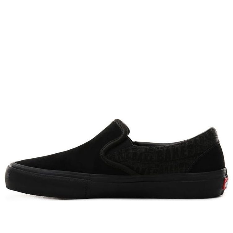 Vans Baker Slip-On Pro Black Red White