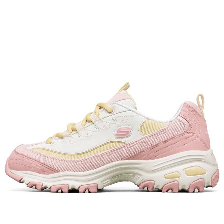 Skechers DLites 1.0 Sneakers Pink/Yellow