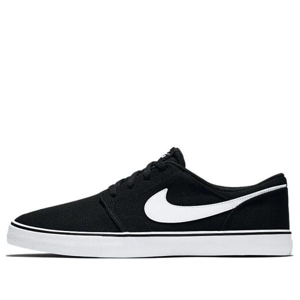 Nike Portmore 2 Solar Canvas SB Black White