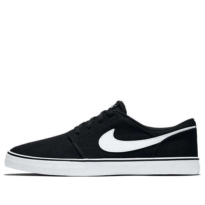 Nike Portmore 2 Solar Canvas SB Black White