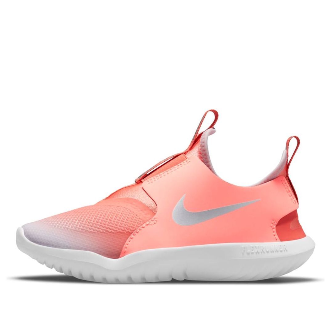 Nike Flex Runner Crimson Bliss Metallic Platinum