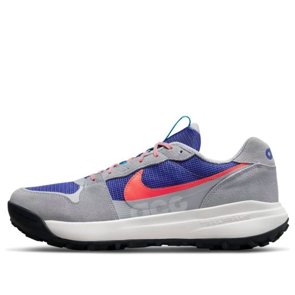 Nike ACG Lowcate Wolf Grey Bright Crimson