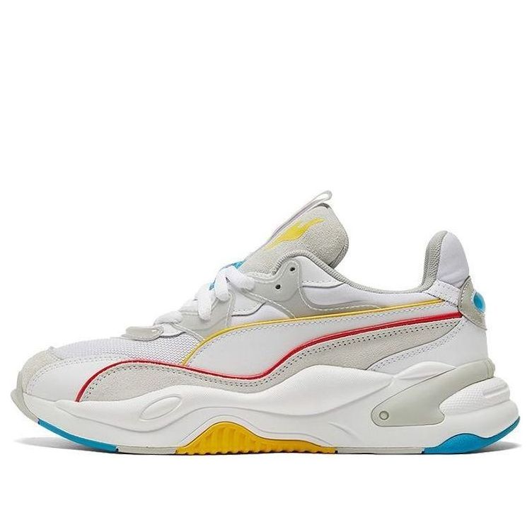 PUMA RS-2K POWER PLAY WNS WHITE-GRA White Gray Yellow