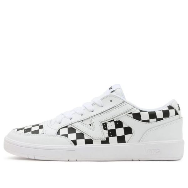 Vans Lowland CC Checkerboard - White Black