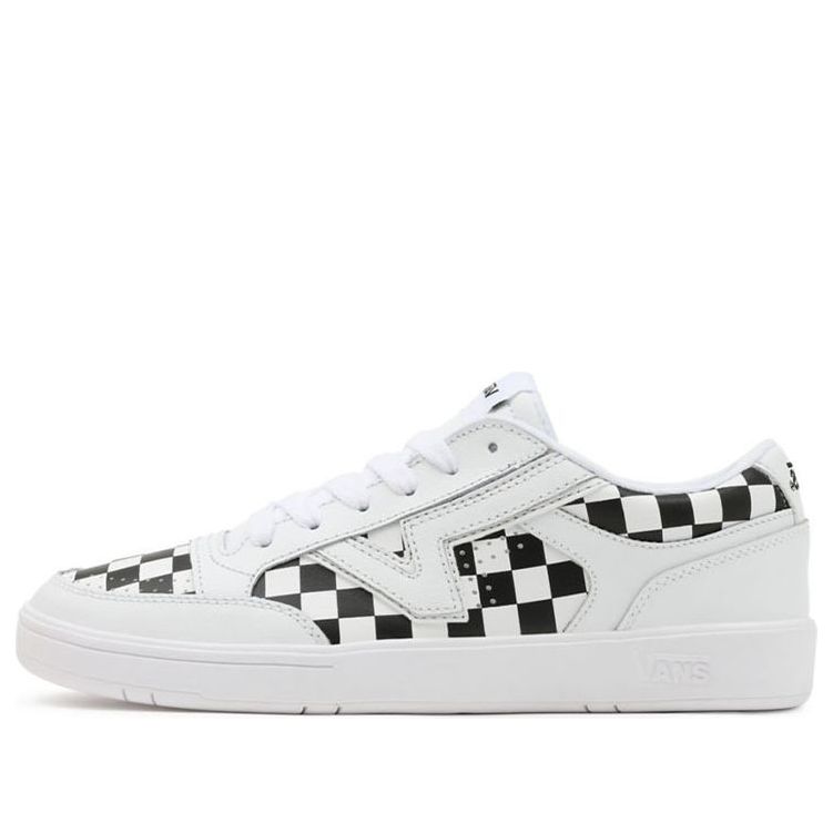 Vans Lowland CC Checkerboard - White Black