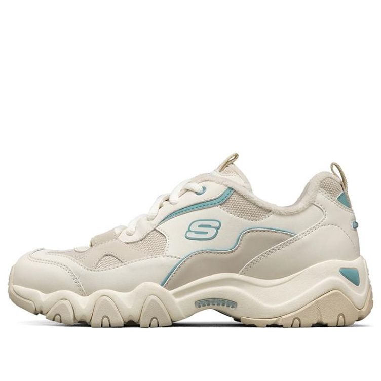 main-square_626e2ecf-5c4a-4218-a408-9754d105eb1c.jpg Skechers D lites 2.0 Running Shoes White/Brown/Blue