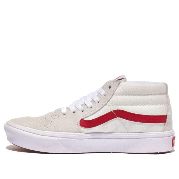 Vans SK8-Mid Beige/Red