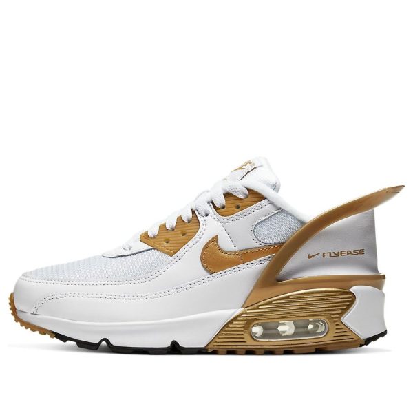 Nike Air Max 90 FlyEase Metallic Gold