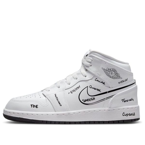 Air Jordan 1 Mid Schematic