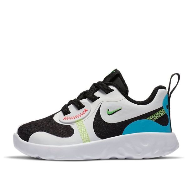 Toddler/Baby Nike Lucent 2 Black White Blue