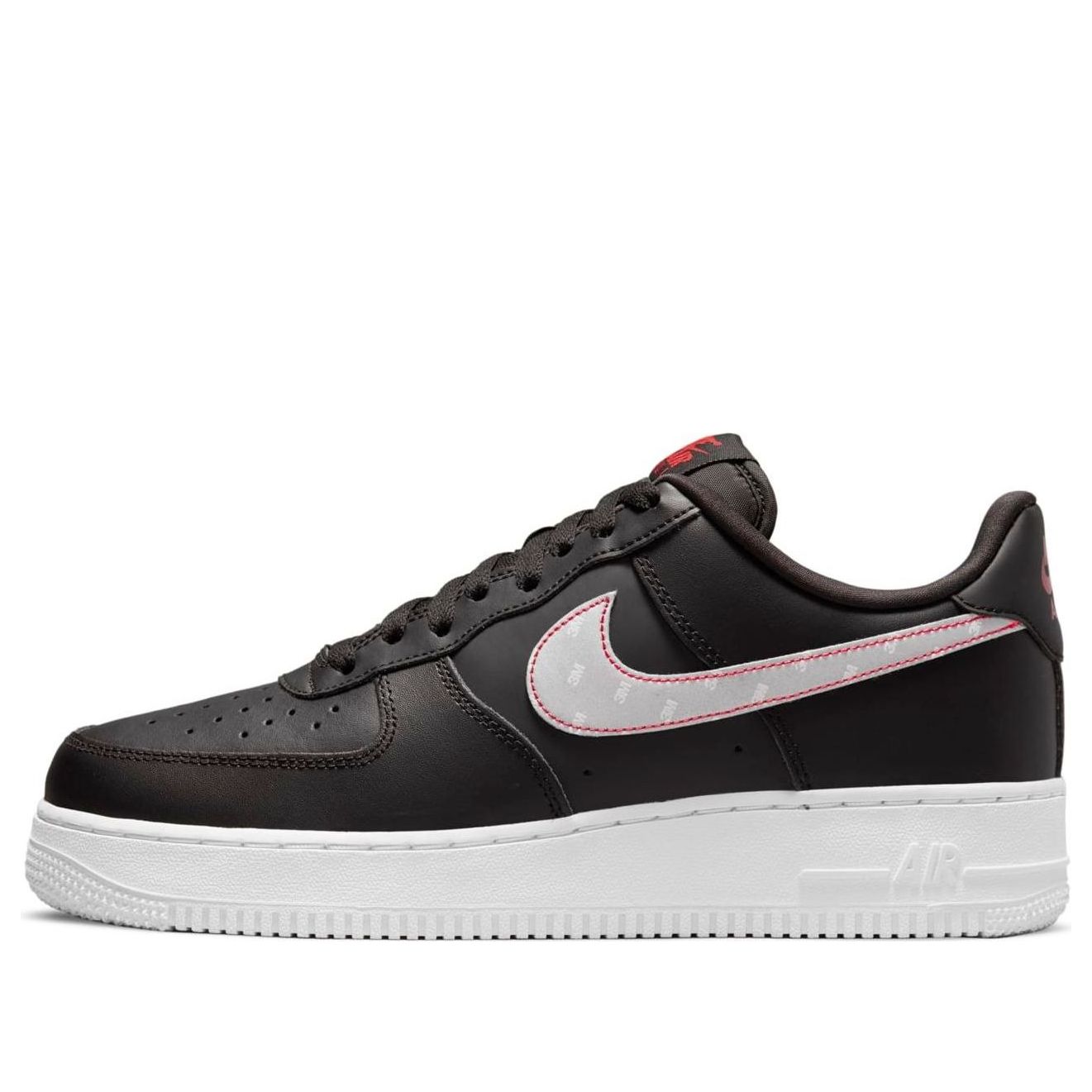 Nike Air Force 1 07 Black Red