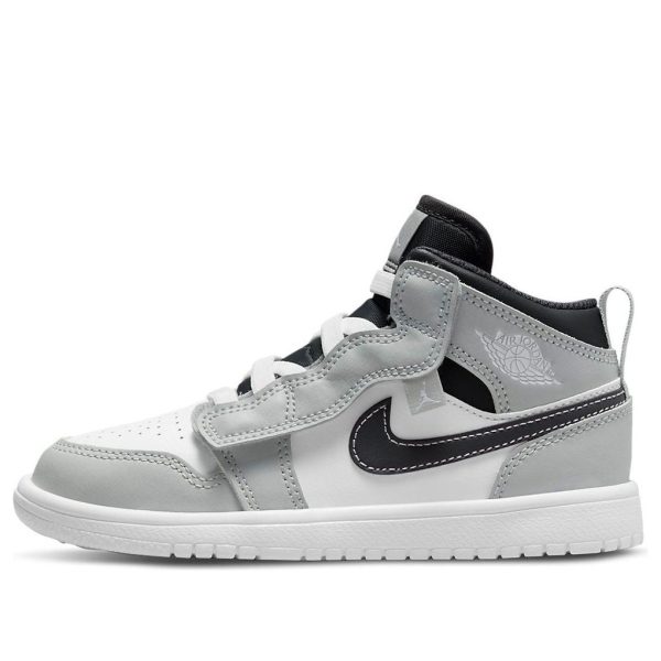 Air Jordan 1 Mid Grey Black White