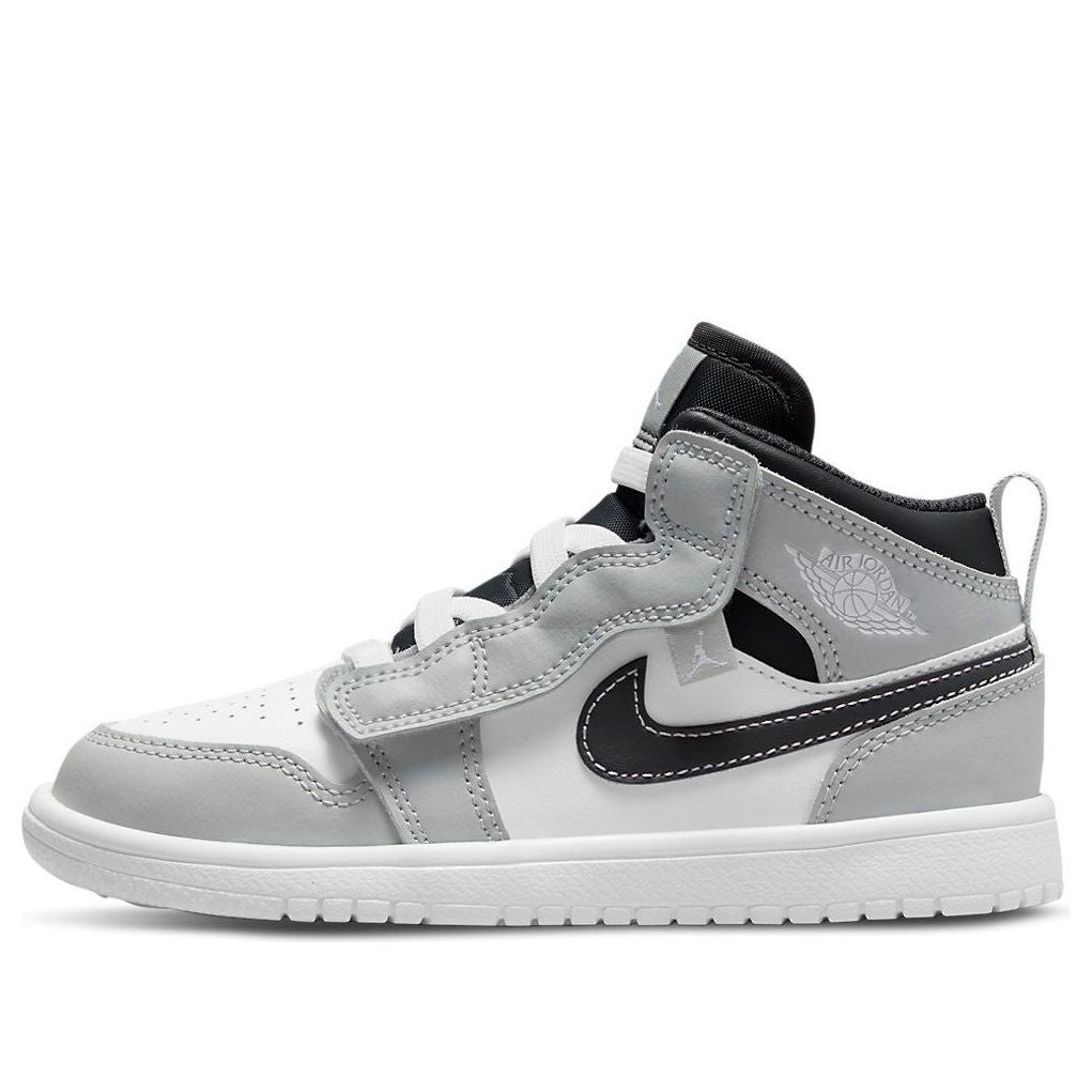 Air Jordan 1 Mid Grey Black White