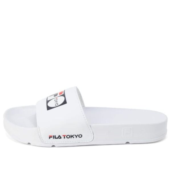 FILA Drifter Unisex White Slippers