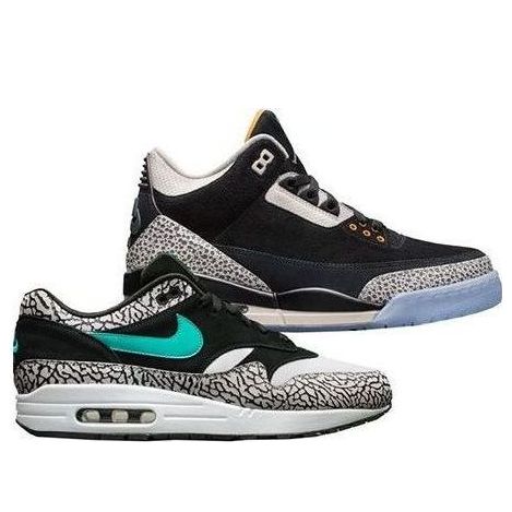 Atmos x Air Jordan 3 Retro & Air Max 1 Safari Pack