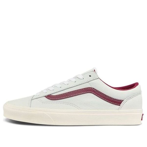 Vans Unisex Style 36 Low-Top Sneakers White/Red