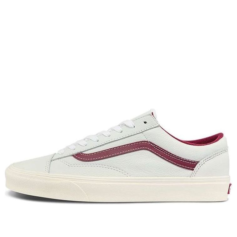 Vans Unisex Style 36 Low-Top Sneakers White/Red