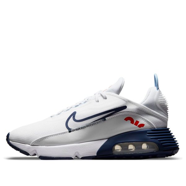 Nike Air Max 2090 Shoes Navy White Blue Red
