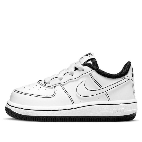 Nike Force 1 Contrast Stitch - White Black