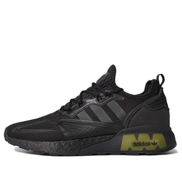 adidas ZX 2K Boost Black Solar Yellow