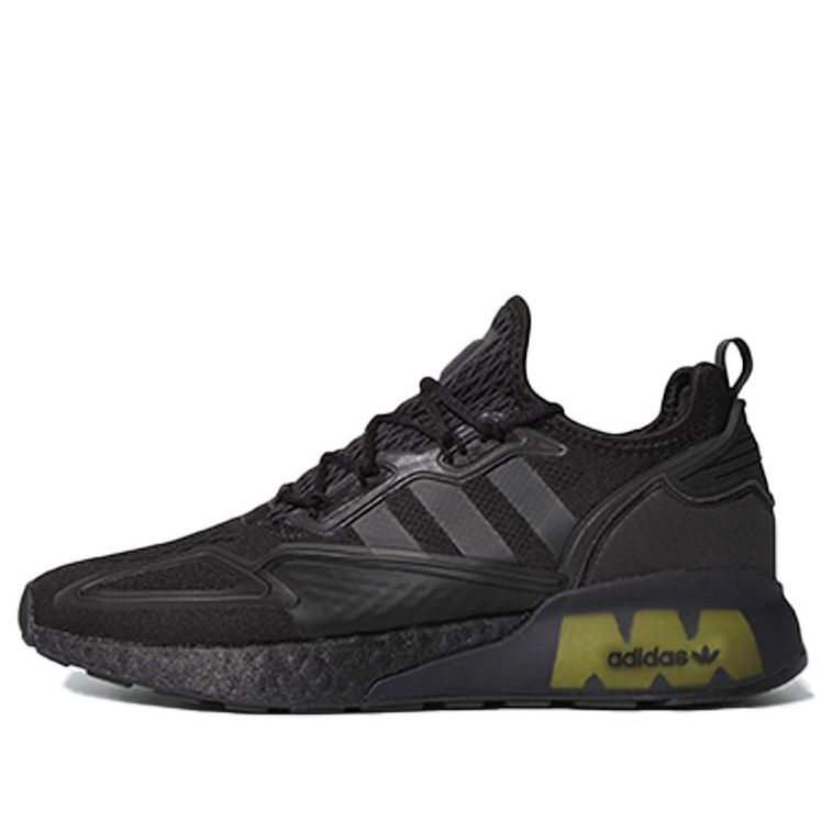 adidas ZX 2K Boost Black Solar Yellow