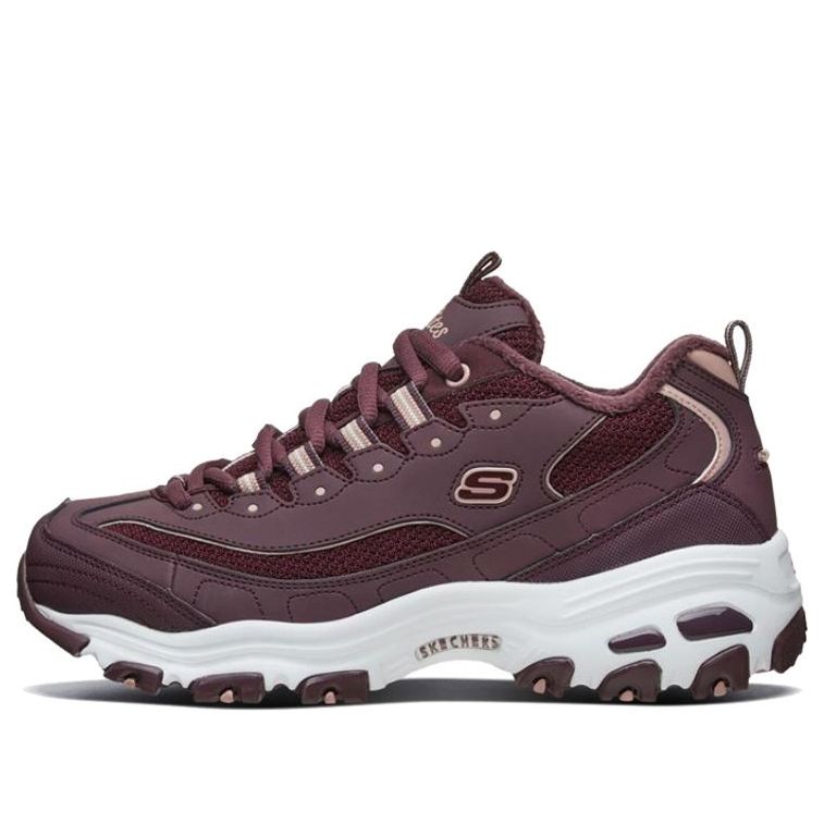 Skechers DLites 1.0 Running Shoes Red/White