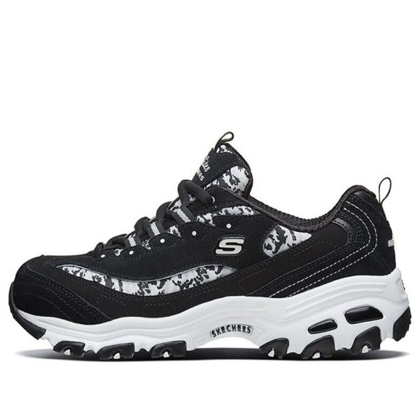 Skechers DLites 1.0 Running Shoes Black/White